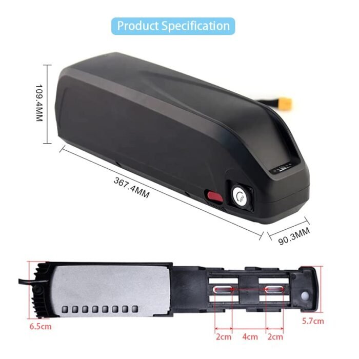 48V Ebike Battery, 30Ah Electric Bicycle Lithium Samsung50E Cell Battery for 0 to 1500W Motors, with Base and Charger and Waterproof Cover - Image 4