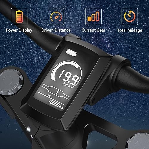 Electric Bicycle for Adult,2000W Motor Electric Bike, 48V 25/30AH Removable Battery, 30MPH, 20″ x 4.0 Fat Tire EBike 7 Speed Electric Mountain Bike - Image 7