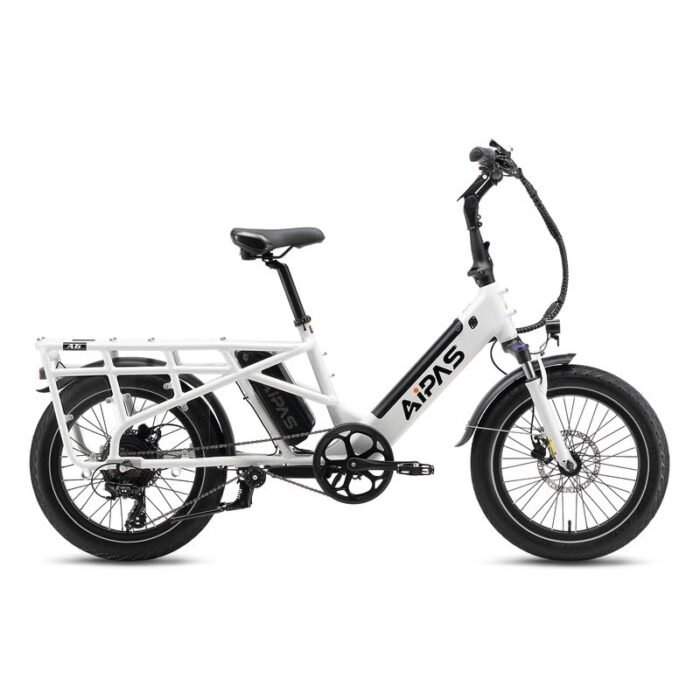Electric Bike for Adults, 48V 28.4Ah/14.4Ah LG Dual Battery Cargo Ebike, 140 Miles Long Range, 1330W Peak Motor, Fat Tire Electric Bike, Step Through Electric Bike for Carrying Passenger or Kids - Image 6