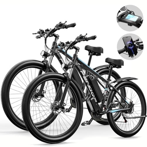 Electric Bike for Adults with 1000W Peak Motor 27.5″ Electric Bicycles 48V15AH Removable Battery Ebike,32MPH Mountain Bike 21 Speed Ebikes,Front Suspension Electric Bikes - Image 3