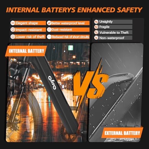 Cityone Electric Bike for Adults 26″ Step-Through Ebike with 2.1″ Tire,UL2849 Certified Built-in Removable Battery,Peak 750W Motor Ebikes with 7 Speed Commuter E Bicycle - Image 4