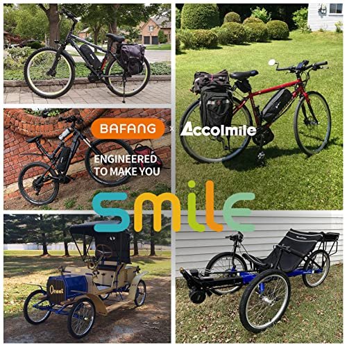BAFANG 48V 750W Mid Drive Kit with Battery 20Ah 13Ah 14Ah 17.5Ah 18Ah, 8Fun BBS02 Electric Bike Mid Mount Motor with Display & Chainring, eBike Conversion Kit for Mountain Road Commuter Bicycle - Image 5