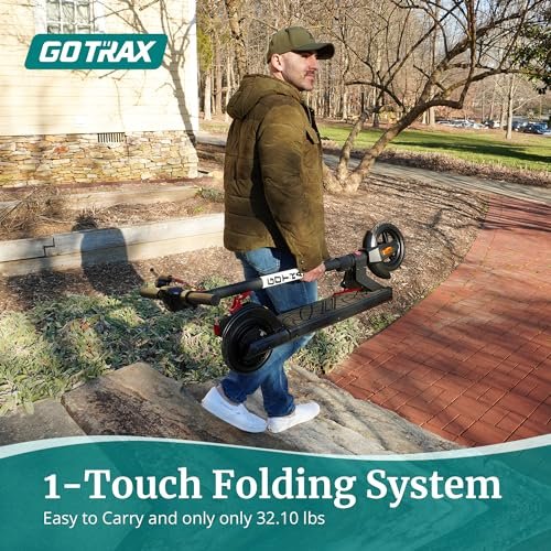 Gotrax APEX Series Electric Scooter, 12/15/18miles Range, 15.5/18mph Power by 250W/350W Motor, All Aluminum Body, Large Digital Display Foldable Escooter for Adult - Image 5