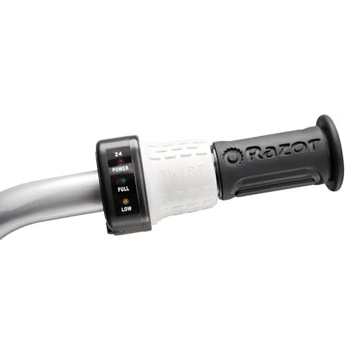 Razor Electric Off-Road Mini Dirt Quad Bike – 8 MPH (13 KMH) Adventure ATV for Ages 8-12, Durable Design, Twist-Grip Throttle, Safe Riding