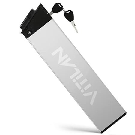 VITILAN V3 Series Power Swappable Ebike Battery with Charge, 48V 13.4Ah Lithium Li-ion, Removable with up to 28 Miles Range Per Charge, 6 Hours Charging Time, Extend The Ride