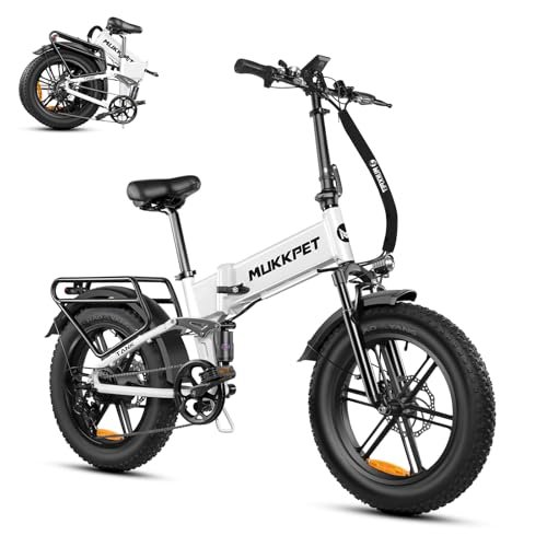 Tank 1500W Peak Electric Bike for Adults, 28MPH 65Miles Folding Electric Bike, 48V 15AH Removable Battery Folding Ebike, 20” *4.0 Fat Tires Ebike for Adults, Full Suspension - Image 3