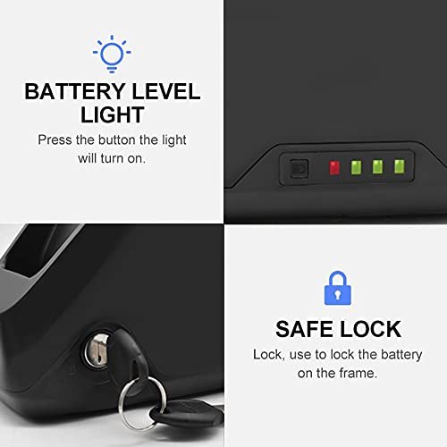 Jumbo Shark EBike Battery, 48V 31Ah Electric Bicycle Li-ion Battery for 0-1500W Motor Conversion Kit with 35A BMS XT60 Plug 3A Charger - Image 6