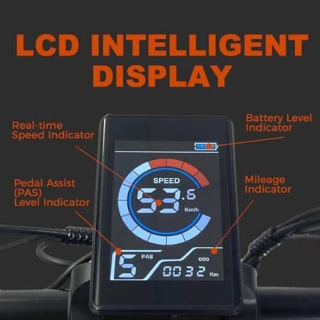 Ronson Electric Bike for Adults，Dual Motor Ebike，1000W/2000w Electric Bike，Fat Tire Ebike with 48V/20Ah/23Ah Battery，80 Miles Bike Electric,12-Speed E-Bike and Passed UL&GCC Certification