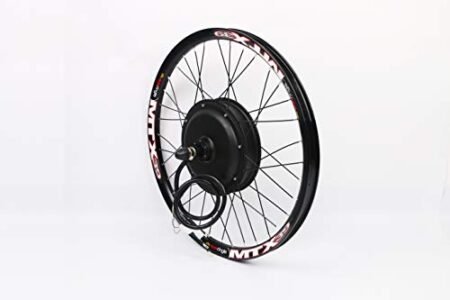 NBPOWER 27.5″ 3000W Electric Bike Conversion Kit with 48/60/72V 3000W Brushless DC Motor/E-Bike Conversion Kit (27.5inch Rear)