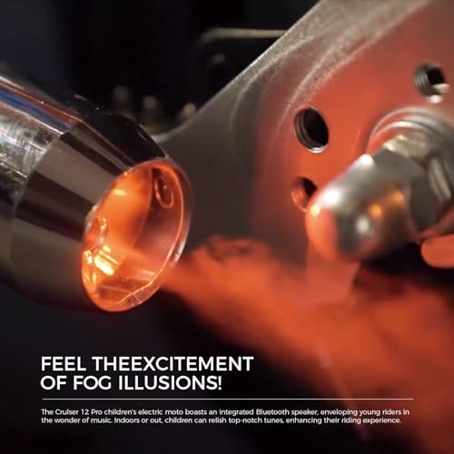 HYPER GOGO Cruiser 12 Deluxe, Kid’s Motorbike with App Integration