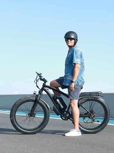 JOYWAY Electric Mountain Bike, Up to 32Mph 1500W Peak Power Electric Dirt Bike 48V 20.8Ah Removable Battery Electric Bike for Adults, 26″x4.0″ Fat Tire Ebikes for Adults - Image 6