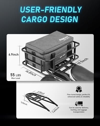 Romeo ProⅡ 3000W Electric Bike for Adults 44 Mph, 60Ah Long Range Ebike 120+Miles, 26 * 4.0 Fat Tire Electric Mountain Bike Upgrad Air Fork 4-Piston Brake App Control Ebike UL2849 - Image 6