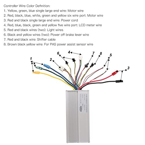 VGEBY Electric Bike Conversion Kit 20 Inch Rear Wheel 48V 1500W Electric Bike Hub Motor Kit with Controller Electric Accessories - Image 4