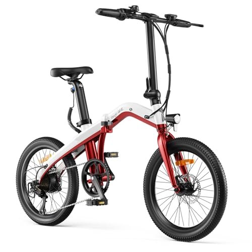 T10 Electric Bike for Adults, 250W 60 Miles Removable 36V Battery Ebike, 20″ UL Certified Electric E Bike with 7-Speed, 2 Riding Modes Adult Electric Bicycles for Commute - Image 5
