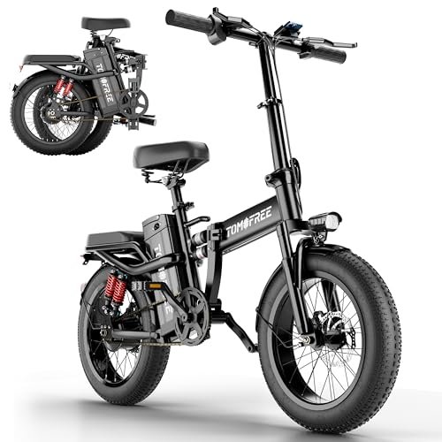 T1/Z2/Z1 Electric Bike for Adults 1500W/1200W/1000W Peak Motor, 30/26 mph Folding Ebike, 16″/14″ Adults Electric Bicycles, 20Ah Battery, 40/38 Miles PAS Range, Lite Folding EBike for Teens - Image 6