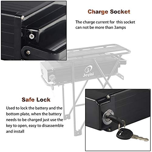 Joyisi Ebike Battery 48V 15AH 18AH Electric Bike Battery with Charger and BMS Protection Board for 1000W 750W 500W 350W Ebike Motor - Image 5