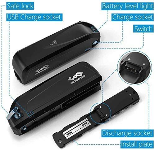 UPP Official 36V/48V/52V 13Ah 20Ah/24Ah Hailong/Shark Ebike Battery for 500W 750W 1000W 1500W Bafang Voilamart AW Ebikeling JauoPay PEXMOR L-Faster Ebike Conversion Wheel Kit Motor(With Charger&BMS) - Image 4