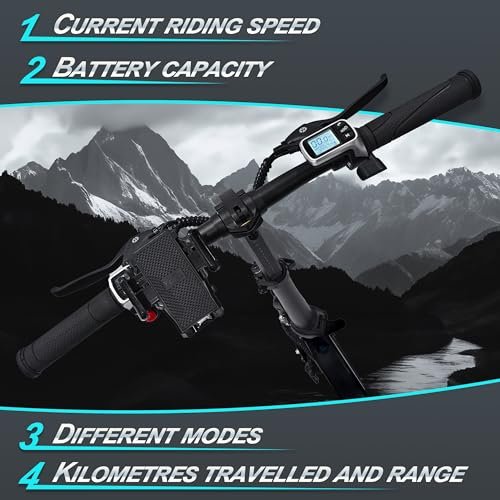 RANHOT 14” Folding Electric Bike for Adults,Ebike with 36V 7.8Ah Battery,20 Mph Max Speed，Power by 500W Commuting E-Bike, Weighs Only 39lbs