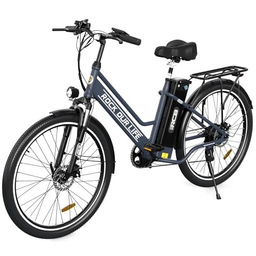 RCB Electric Bike, 500W Electric Bike for Adults, 26″ Ebike Adult Electric Bicycles, 55Miles 20MPH Commuting Electric Mountain Bike, 36V 472Wh Battery, 7-Speed, 26″ Tires and Front Fork Suspension - Image 6