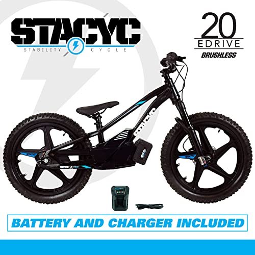 STACYC Brushless 20eDRIVE Electric Balance Bike for Kids Ages 10-12 Years Old - Image 4