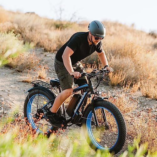 SENADA Electric Bike for Adults, 26″x 4″ Fat Tire Ebikes, 1000W Motor Electric Mountain Bicycle Max Speed 30MPH 62 Miles, 48V 17.5Ah Removable Battery & 21-Speed - Image 4