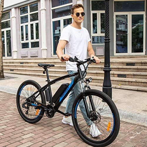 Speedrid 27.5″ Electric Bike for Adults, Peak 750W Ebike, 60Miles Electric Mountain Bike/Electric Bicycle with Removable 48V/499Wh Battery, Fast Charge, LCD Display and 21 Speed - Image 7